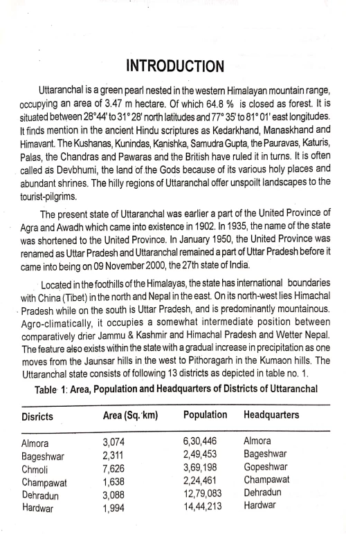 Medicinal Plants of Uttaranchal State